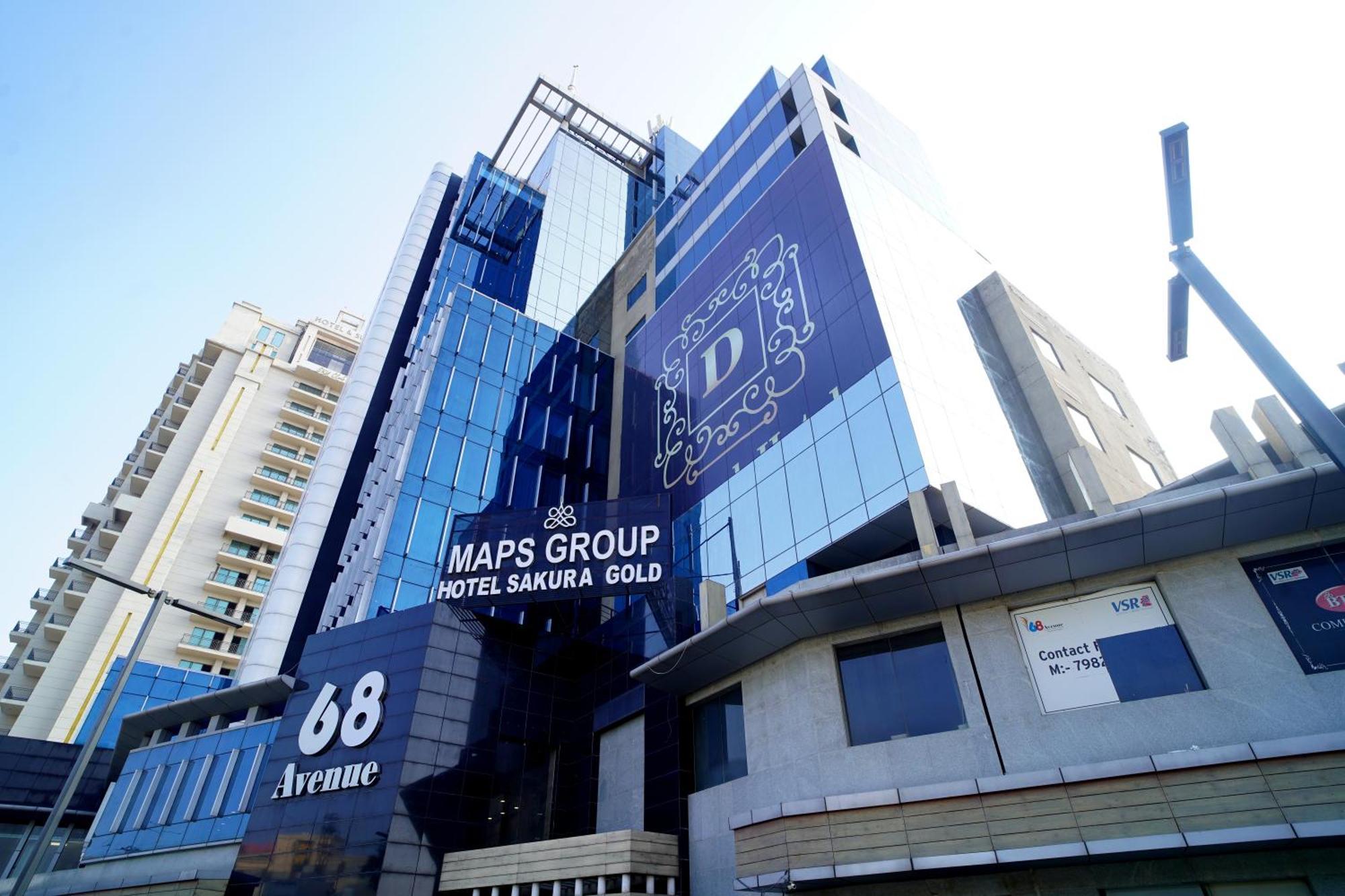 Hotel Sakura Gold Ґурґаон Екстер'єр фото